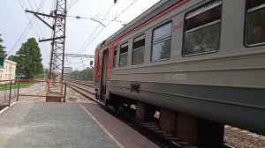 Электропоезд ЭД2Т-0053 сообщением Сокур-Новосибирск-главный