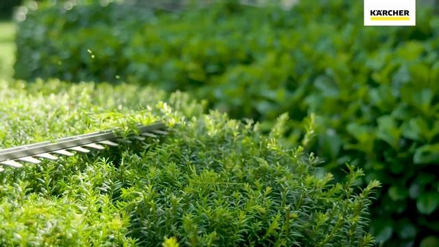 Μπαταριοκίνητο μπορντουροψάλιδο HGE 18-45 | Kärcher Greece смотреть онлайн