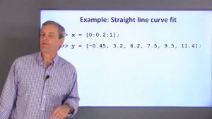 Chapter 13: Polynomial Curve Fitting in MATLAB