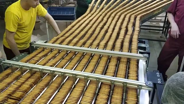 PE51 Ориентирование и подача продукта Печенье смотреть онлайн