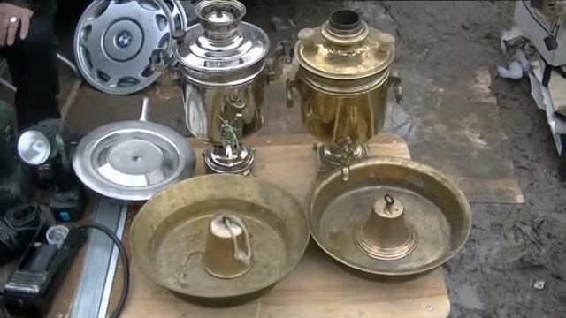 Старый самовар.