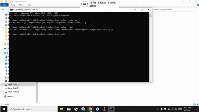 How to upload your project on GitHub | It's Tech Time смотреть онлайн