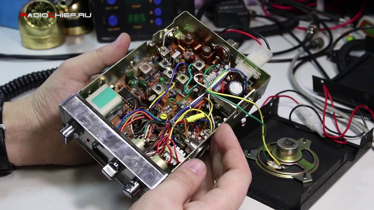 ✅ Ремонт радиостанции Cobra 19 XS (восстановление, repair)