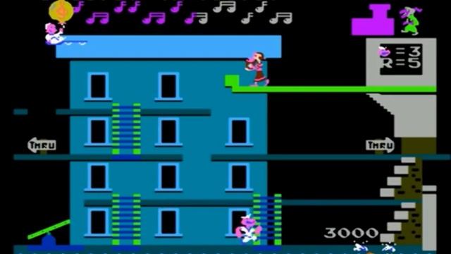 Popeye (Моряк Попай) прохождение (NES, Famicom, Dendy)