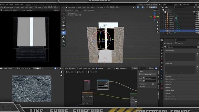 How To Make Easy Concept Art Using Blender And Photoshop | Blender Tutorial