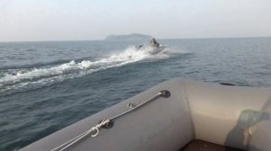 Лодка ПВХ Ротан 520К + Мерк 40 2Т, дистанционное управление