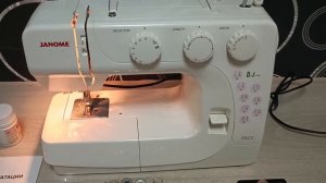 Работа швейной машины Janome PX 21