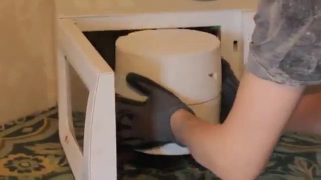 Плавка цветных металлов в микроволновой печи, в домашних условиях смотреть онлайн