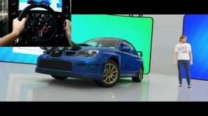 Forza Horizon 4 Subaru Impreza WRX STI Кольцевой кросс на руле Logitech g29