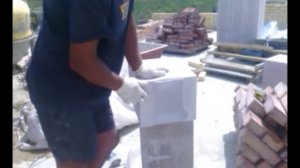Пилим Болгаркой Газосиликат!!!