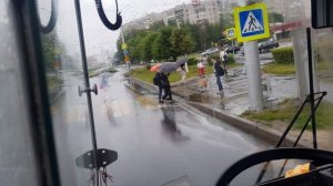 Камеры нет. Пробую снимать на телефон. | Троллейбус ЗиУ | Чебоксары