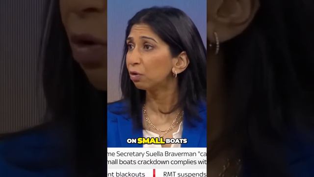 Suella Braverman: Protecting UK Borders: The Reality of Illegal Immigration #shortsvideo