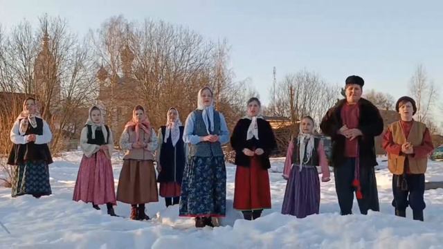 Весенняя закличка "Чики-чики, жавороночки", д.Троица Любимского р-на, анс."Улейма"