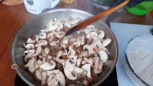 Булгур с грибами! Невероятно вкусный булгур с грибами! Все просят добавки! Аромат валит с ног