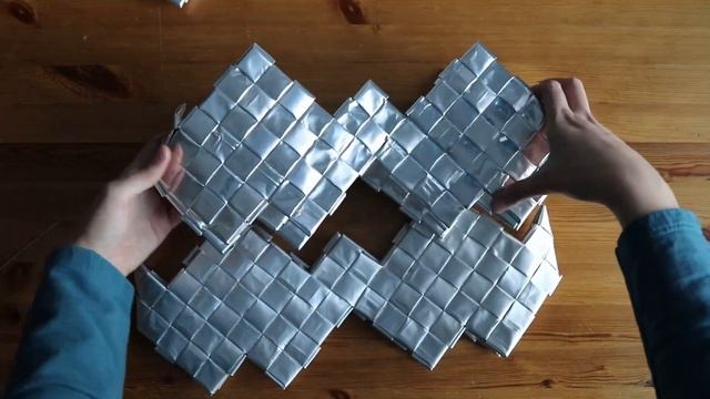 How to upcycle plastic packaging - ZigZag weaving смотреть онлайн