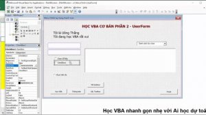 Bài 25 - Ứng dụng CheckBox và OptionButton trong VBA