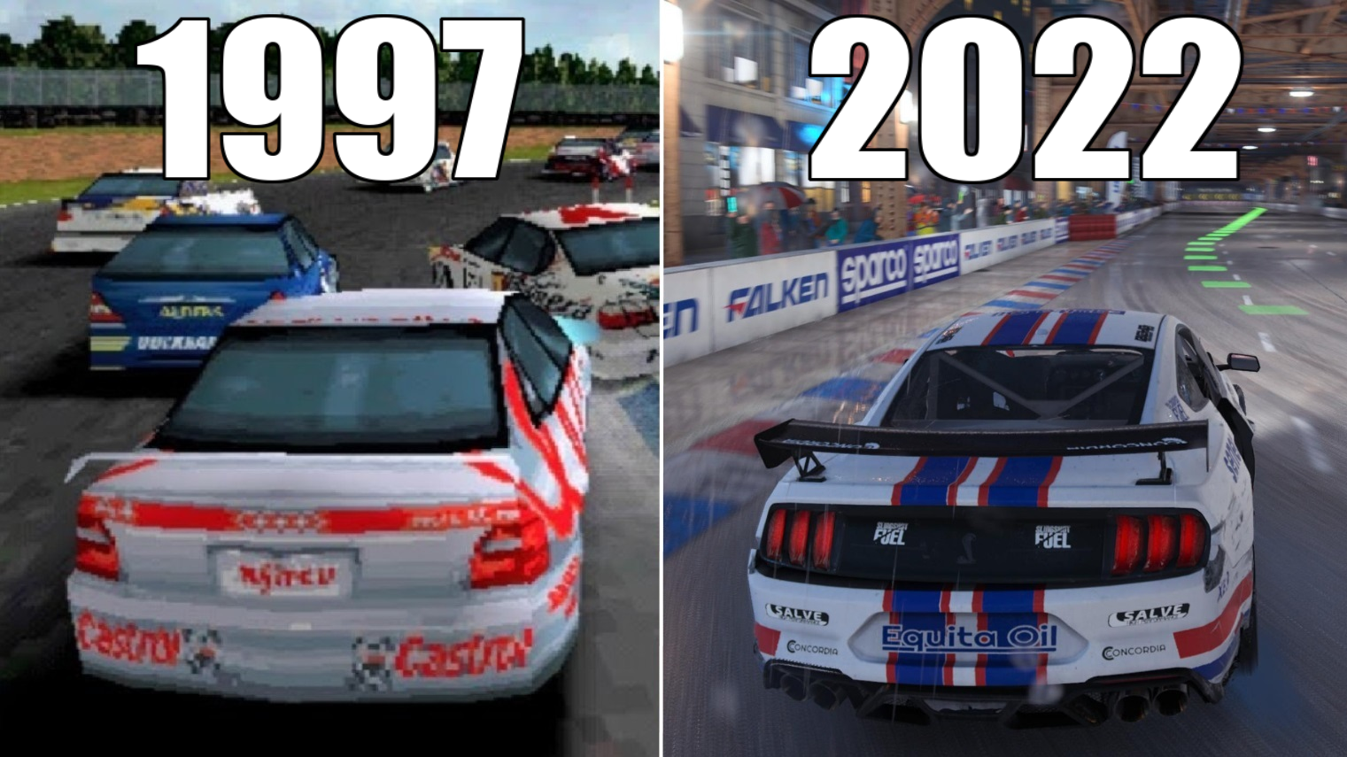 Эволюция серии игр GRID [1997-2022]