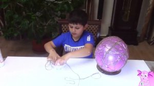 Как сделать шары любых размеров из веревок и клея ПВА своими руками