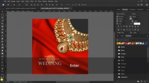 Jewellery Facebook post design for social media | Photoshop cc