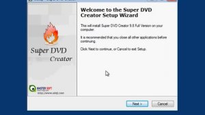 Установка программы Super DVD Creator (2-15)