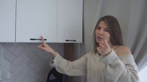 Кухня Валерия, обзор от Марины, цвет фасада Белый софт, от мебельной фабрики Сурская Мебель