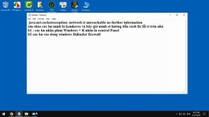 Cách fix lỗi java.net.socketexception: network is unreachable no further information trong Minecraf