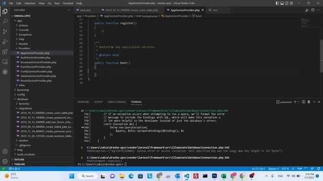 Syntax error or access violation 1071 Specified key was too long смотреть онлайн