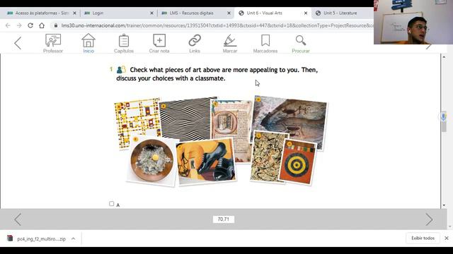 9º ano Visual Arts смотреть онлайн