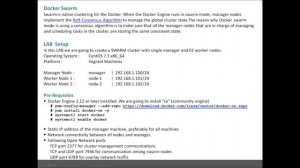 Docker Swarm: How to Create SWARM Cluster from Scratch