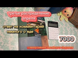 #8  Система денежных конвертов /  семейный бюджет / апрель 2024 #3