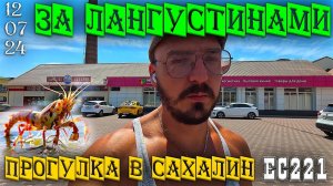 Кардио прогулка до "Сахалина" за Лангустинами в зеленый салат. Ейск 12 июля 2024г.