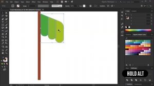 How To Draw 10 TREES In Illustrator For Your Landscape - Flat Design