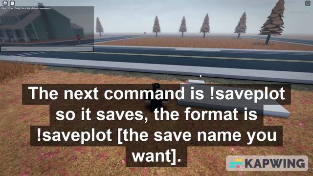 The Different Commands For Town Roblox!