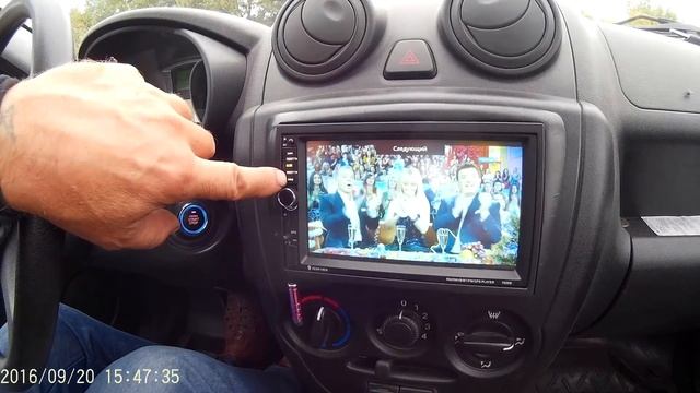 Китайская ММС 2 din с AliExpress. модель Vehicle MP5 player 7020G смотреть онлайн