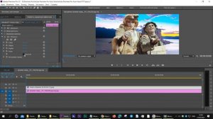 Эффекты Обрезать и Растушевка границ  Premiere Pro