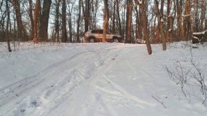 Hyundai Tucson 2.0 бензин полный привод зимой в гору