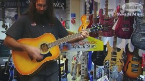 Ibanez V50NJP Acoustic Guitar Package Demo @ PMT