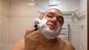 Мое бритье 268. Merkur 34HD, Gillette Platinum, Trueffit&Hill Sandalwood, OUMO, Dr Harris, YAQI.