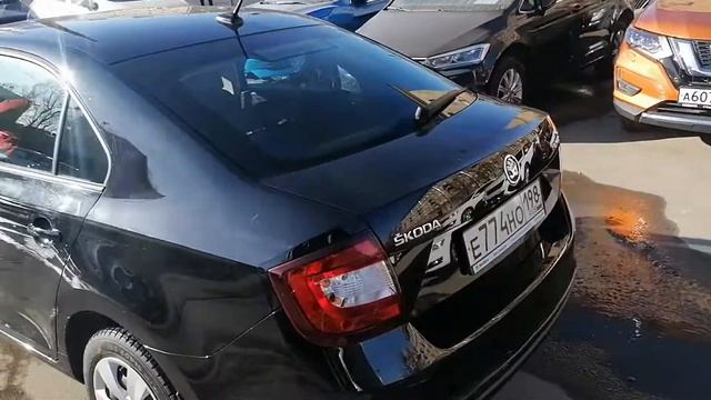 Забираем отличный Skoda Rapid для Александра .