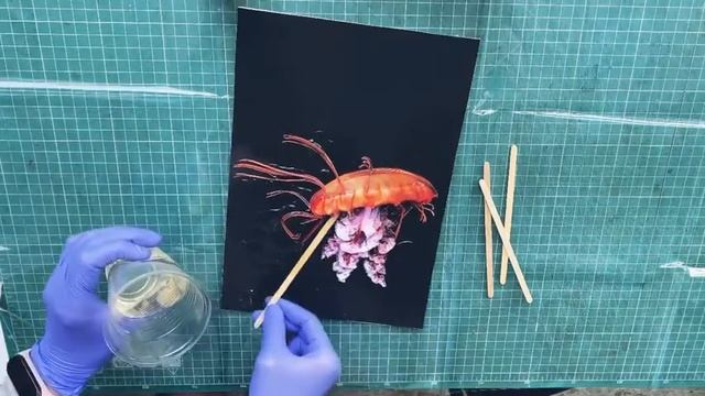 Как залить папертоль 