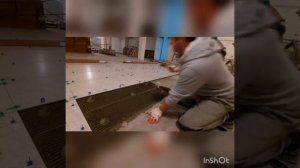 укладка плитки 1200х600.  высший класс. СВП.