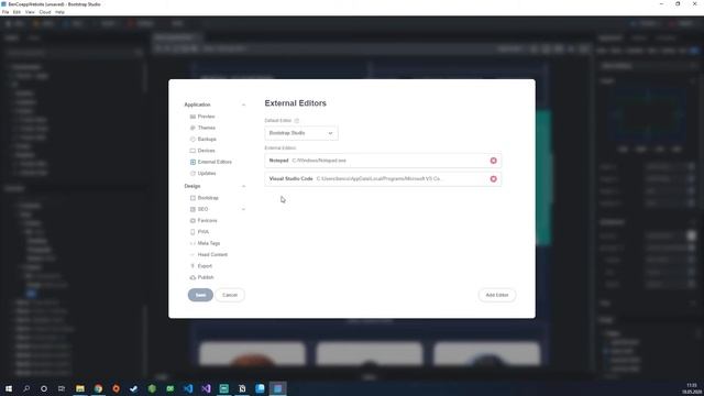 How to use Bootstrap Studio - The Settings - Ben Coepp – смотреть ...