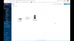 Линк в карте Zabbix