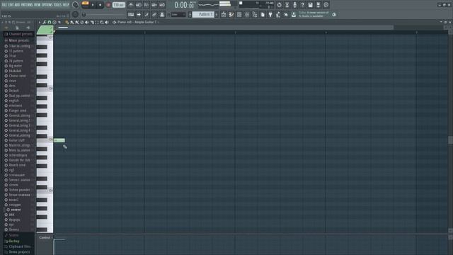 Ритм гитара в Ample Guitar T в Fl Studio