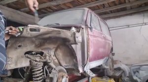 Нива ремонт кузова металл (глухих)