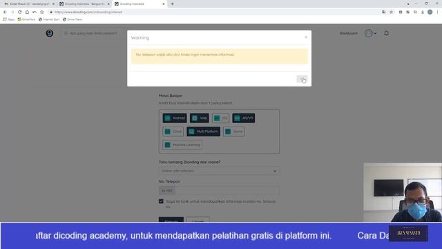 CARA DAFTAR AKUN DICODING смотреть онлайн