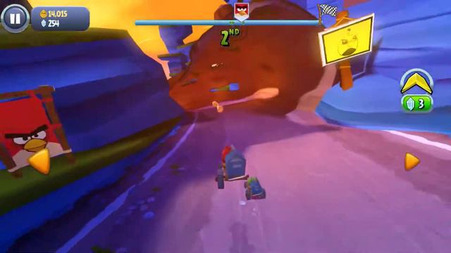 Angry birds go part 4 maxing out a 1 star seedway cart: semi skimmer смотреть онлайн