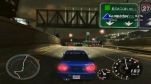 NFS Underground 2: Game test with resolution 1920x1080p