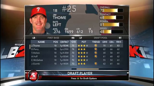 MLB2K13 Franchise Getting Started смотреть онлайн