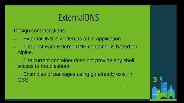 openSUSE Conference 2023 - From Concept to Deployment: Creating an openSUSE based external-dns solu